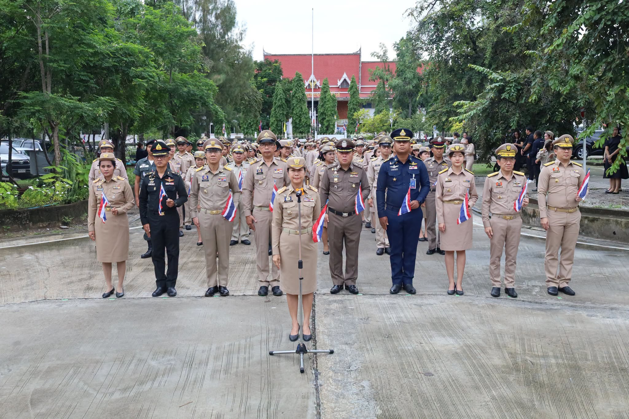 กิจกรรมเคารพธงชาติ เนื่องในวันพระราชทานธงชาติไทย ประจำปี 2569